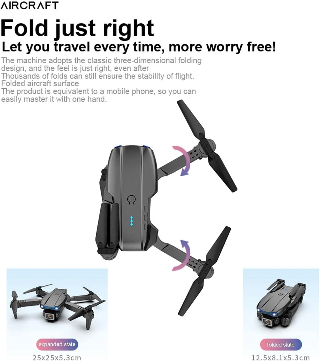 E99 Drone Camera