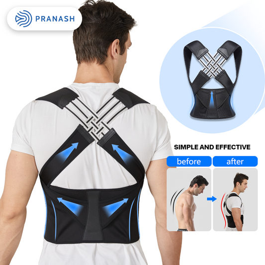 Adjustable Back Support Upper and Lower Pain Relief Posture Corrector Belt