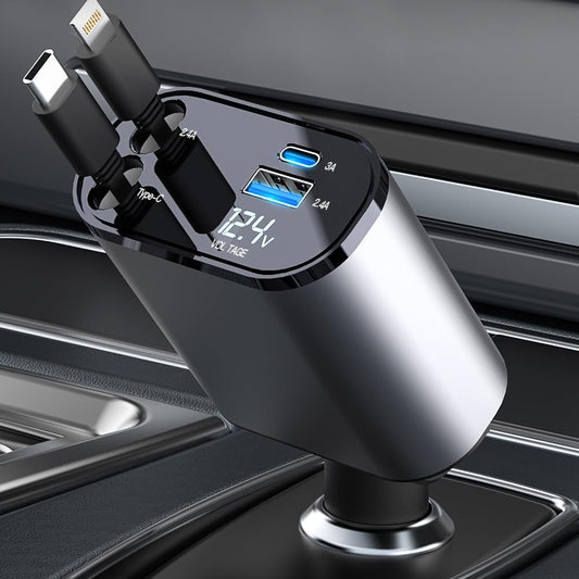 4 in 1 Retractable Charger